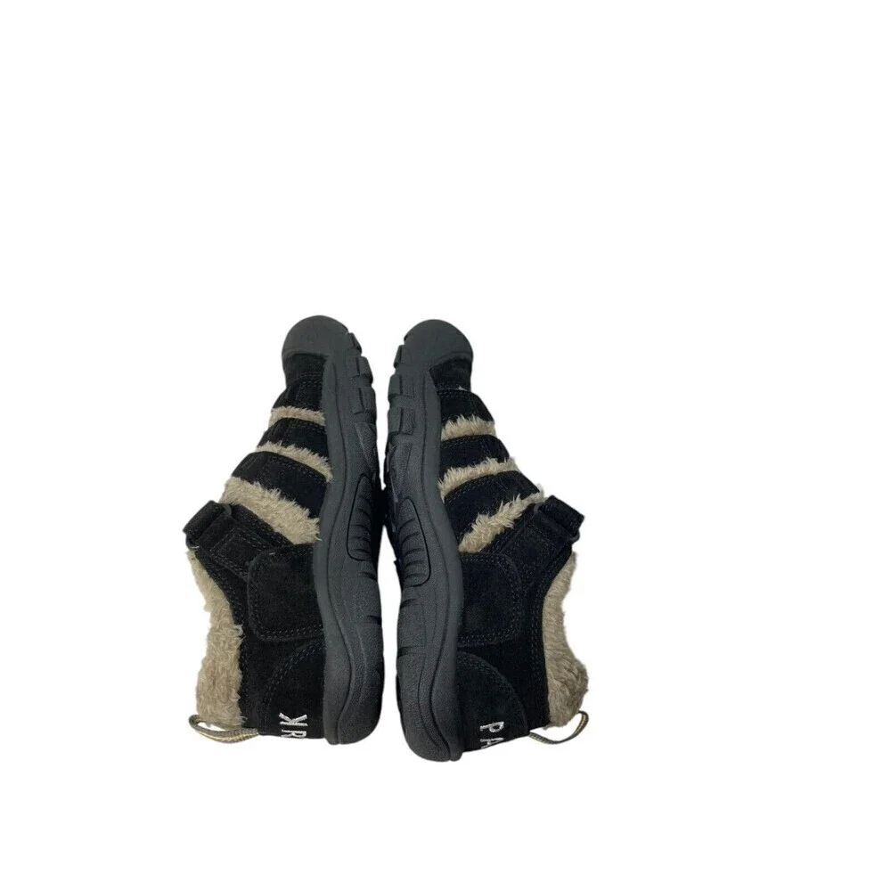 Keen Newport Shoe Youth Size 1 US Black TPS Big Foot Gold